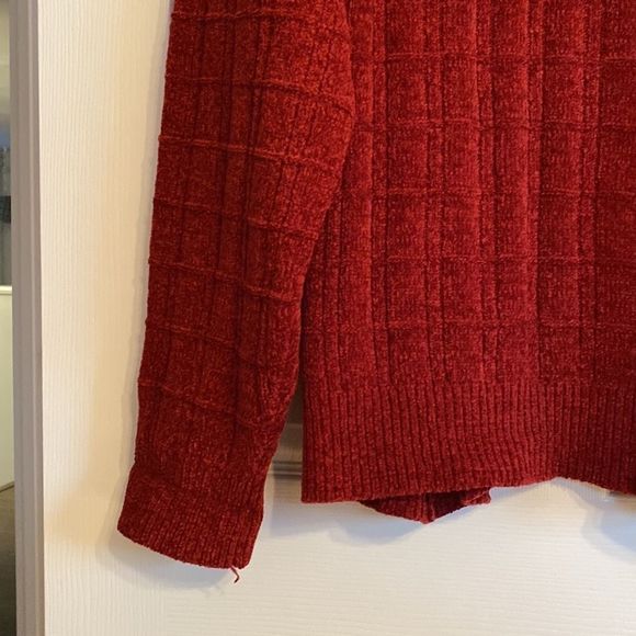 Men’s CONSENSUS Red Sweater XL - Picture 4 of 5